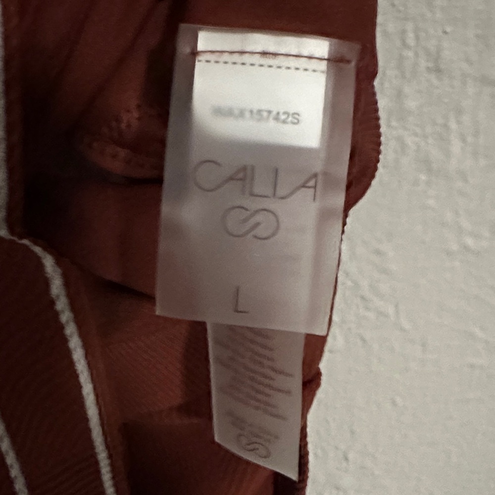 Sleek Ribbed Racerback Tank Top in Rust Brown - Picture 5 of 6